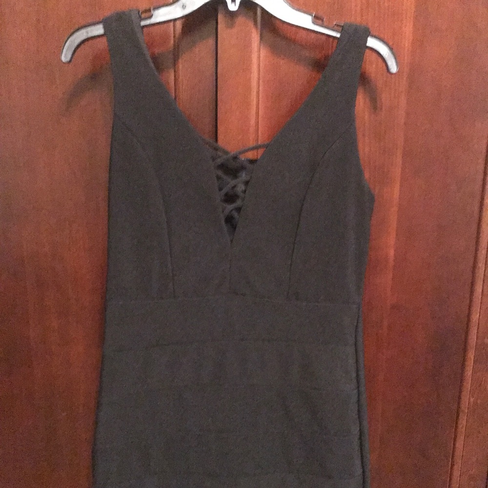 EUC-Crystal Doll little black dress- sz 13